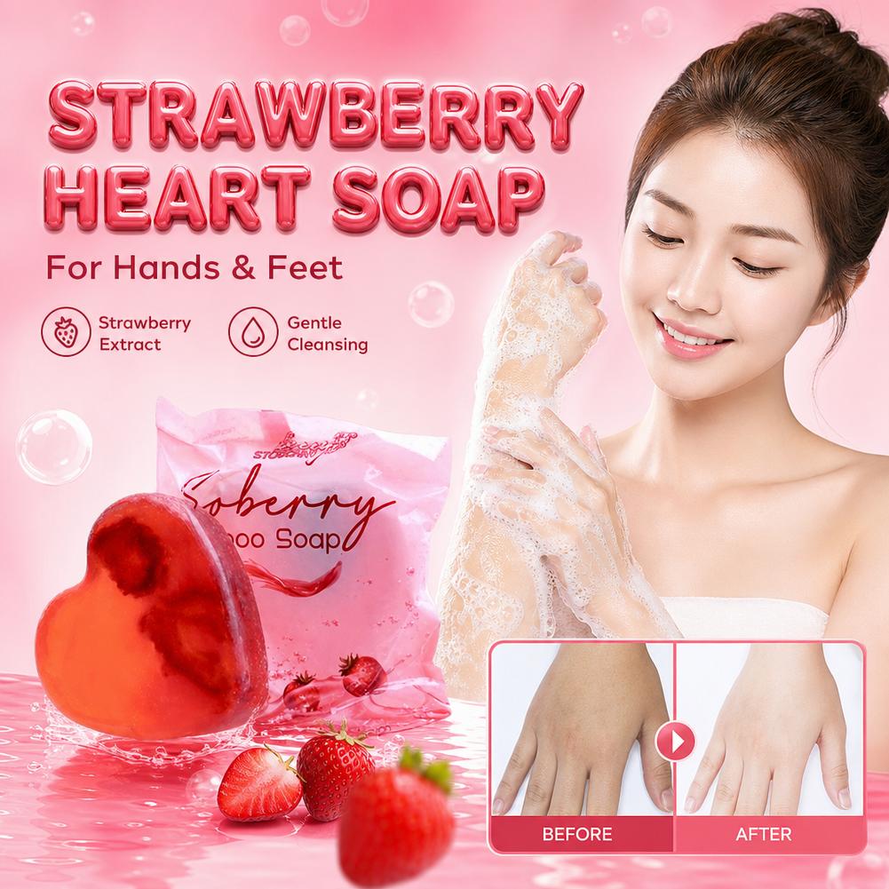 สบู่อาบน้ำกลิ่นสตรอว์เบอร์รี ช - Skincare Exfoliating บทวิจารณ์และราคา