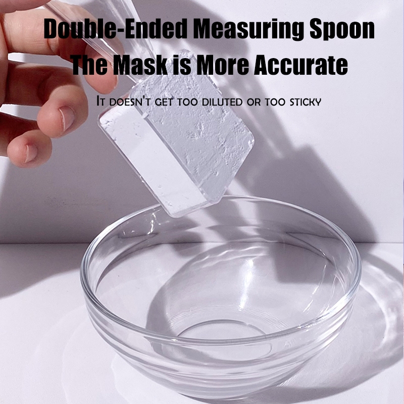 โปร่งใสชุดชามผสม DIY Facemask  - Skincare Ingredients Checker บทวิจารณ์และราคา