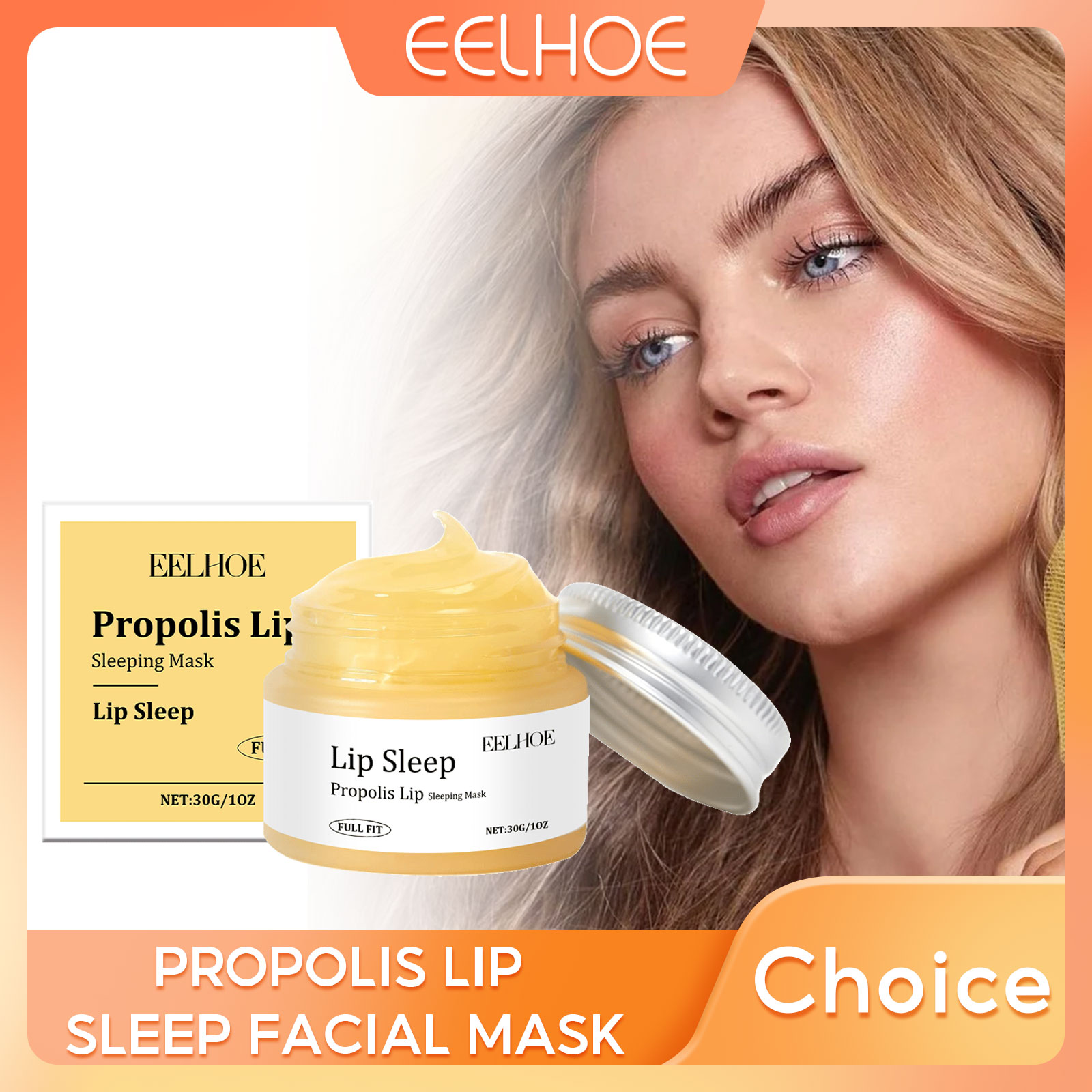 EELHOE Propolis Night Lip Mask - Skincare Exfoliating บทวิจารณ์และราคา