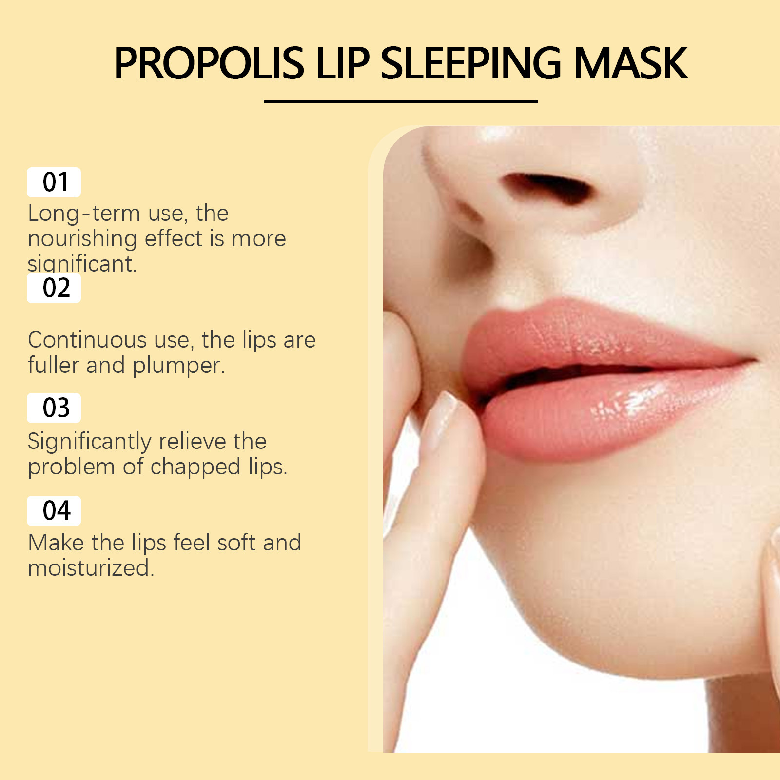 EELHOE Propolis Night Lip Mask - Skincare Exfoliating บทวิจารณ์และราคา