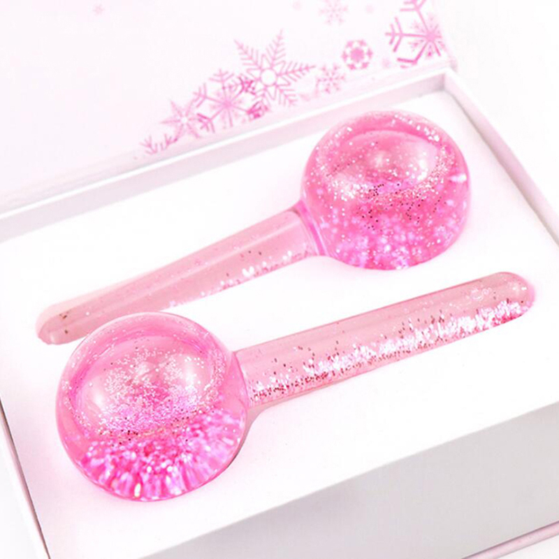 2ชิ้น/เซ็ต Ice ลูกโลกนวดโปร่งใ - Skincare Ingredients Checker บทวิจารณ์และราคา