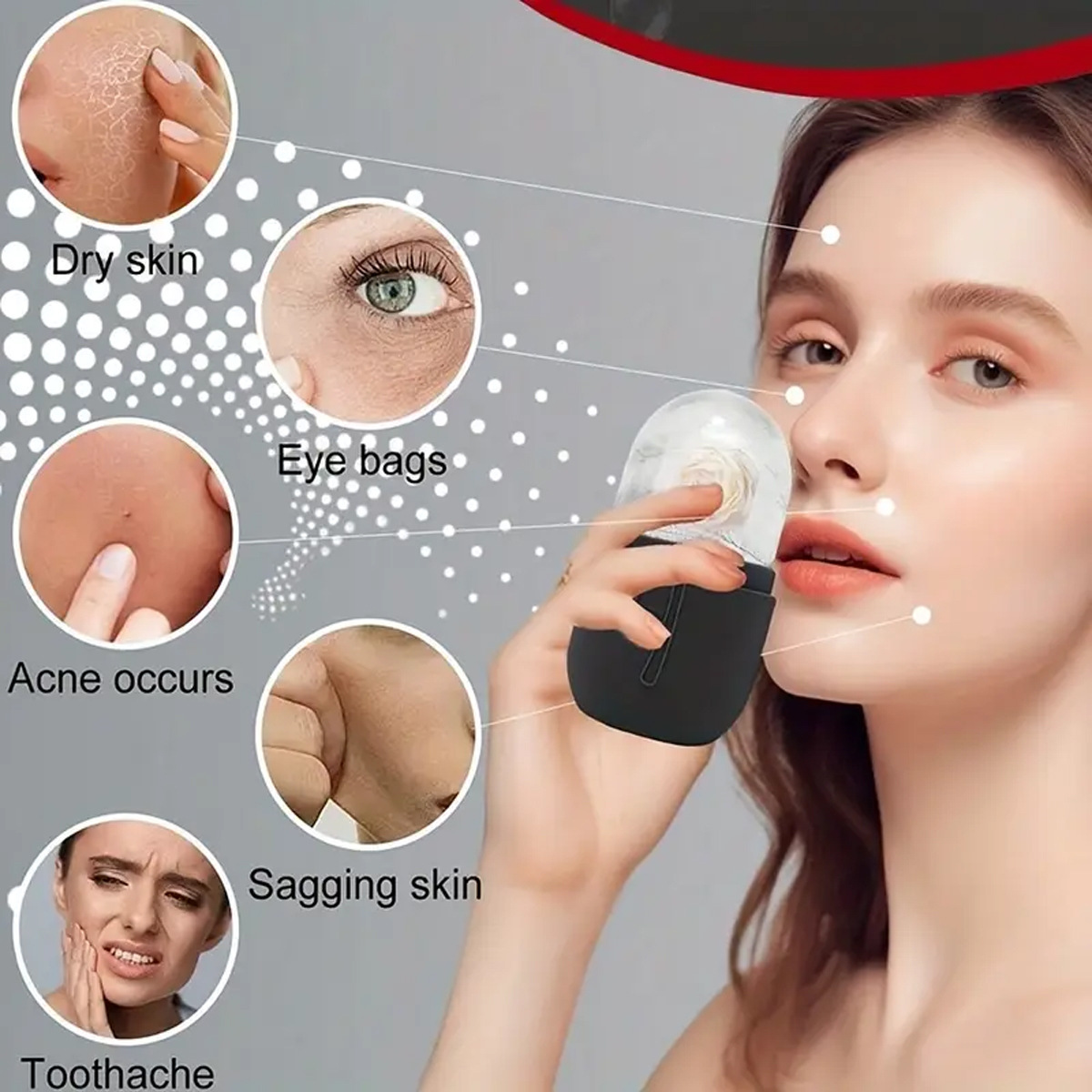 ชุดลูกกลิ้งนวดหน้า 1/2/3 ชิ้น  - Skincare Ingredients Checker บทวิจารณ์และราคา