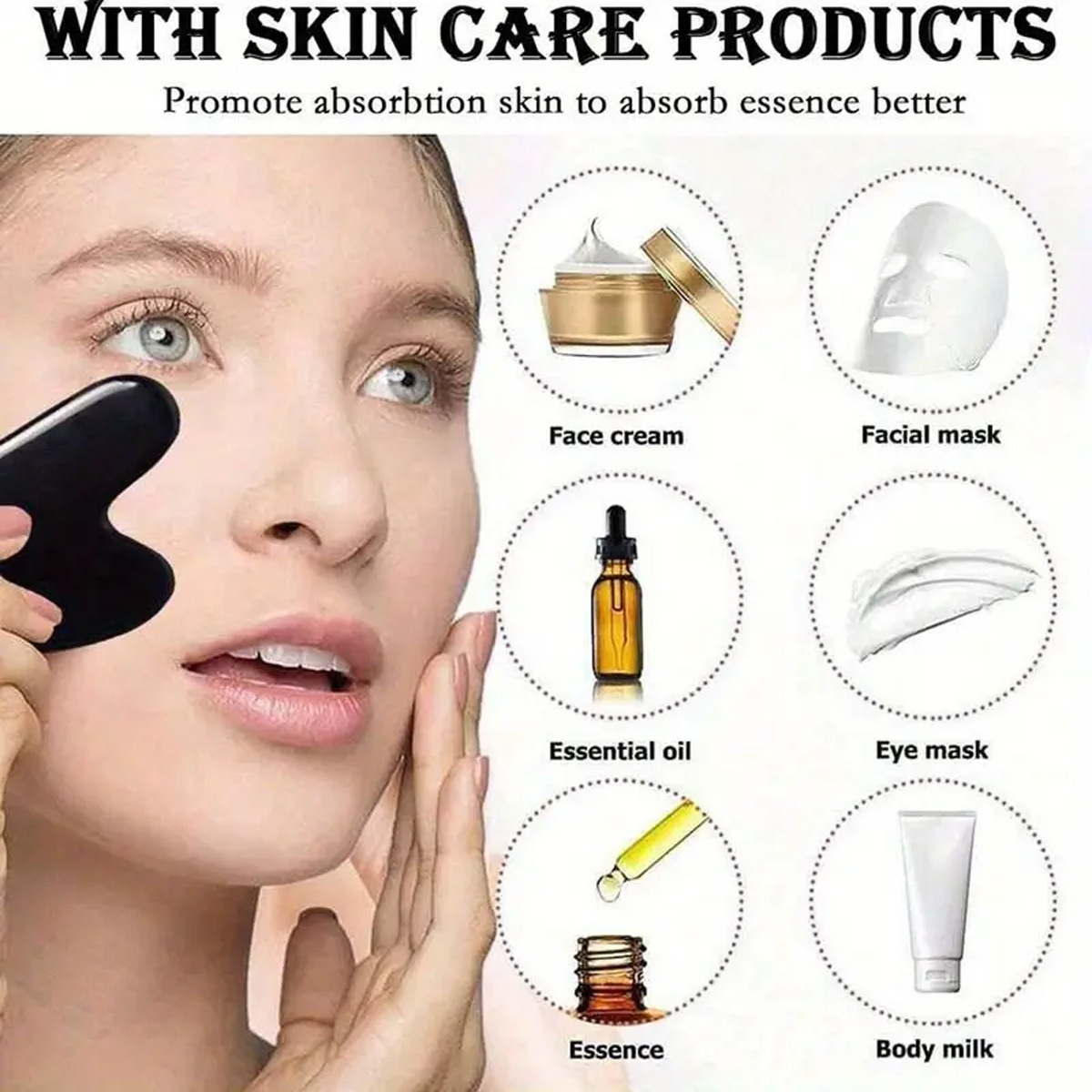 ชุดลูกกลิ้งนวดหน้า 1/2/3 ชิ้น  - Skincare Ingredients Checker บทวิจารณ์และราคา