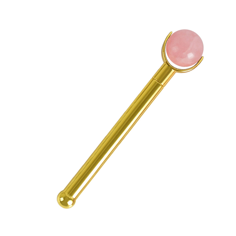 ลูกกลิ้งนวดหน้าทำมือ สีชมพู ด้ - Skincare Pink บทวิจารณ์และราคา