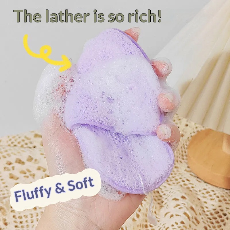 ฟองน้ำล้างหน้าแบบถุงมือ ฟองน้ำ - Skincare Exfoliating บทวิจารณ์และราคา