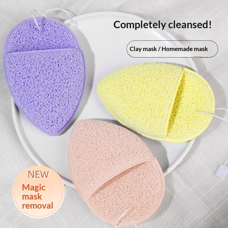 ฟองน้ำล้างหน้าแบบถุงมือ ฟองน้ำ - Skincare Exfoliating บทวิจารณ์และราคา