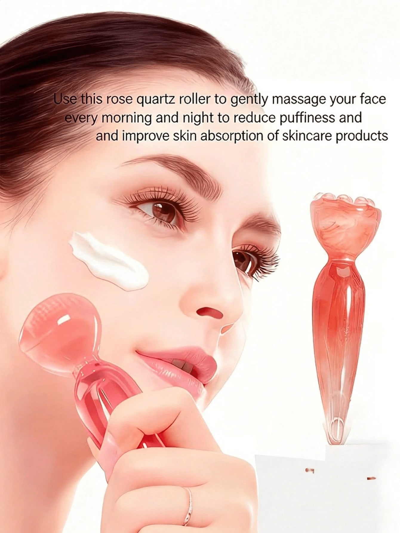 เครื่องมือนวดหน้าแบบแมนนวลสีชม - Skincare Pink บทวิจารณ์และราคา