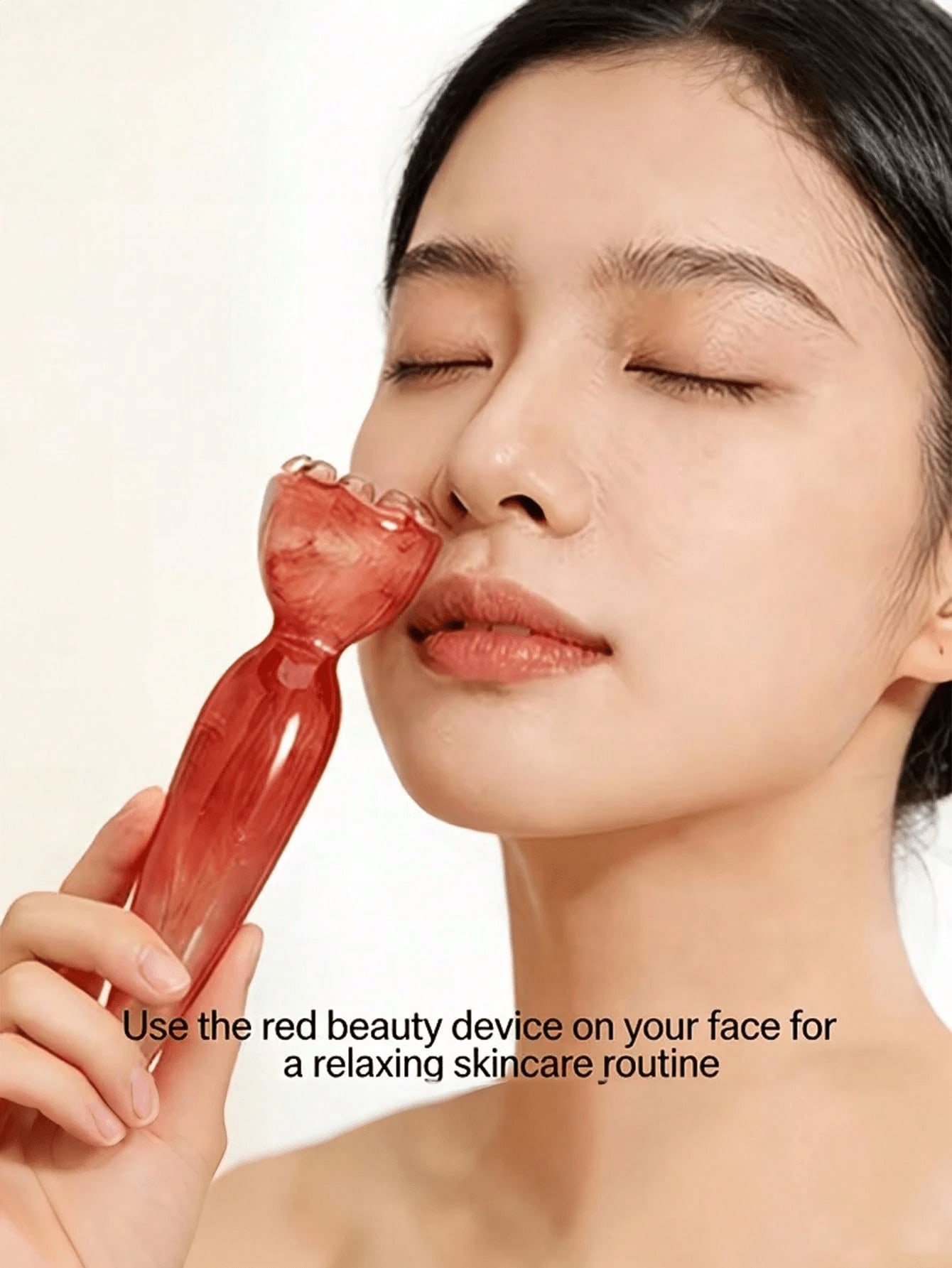 เครื่องมือนวดหน้าแบบแมนนวลสีชม - Skincare Pink บทวิจารณ์และราคา