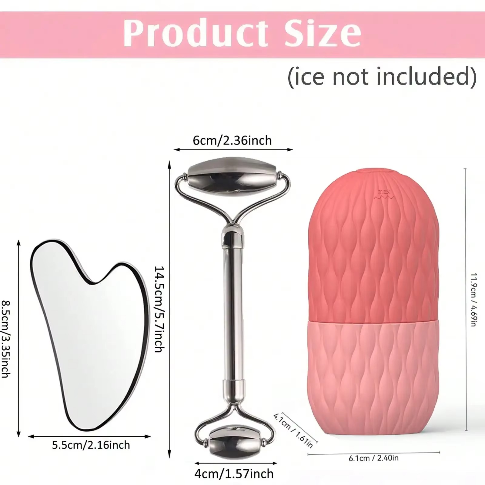 ชุดลูกกลิ้งน้ำแข็งและกัวซาสแตน - Skincare Ingredients Checker บทวิจารณ์และราคา