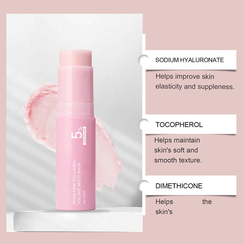 บาล์มคอลลาเจนสีชมพูแบบแท่ง ผสม - Skincare Pink บทวิจารณ์และราคา