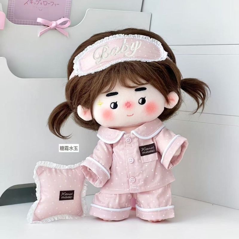 ชุดนอนผ้าฝ้ายสำหรับตุ๊กตาขนาด  - Skincare Pink บทวิจารณ์และราคา