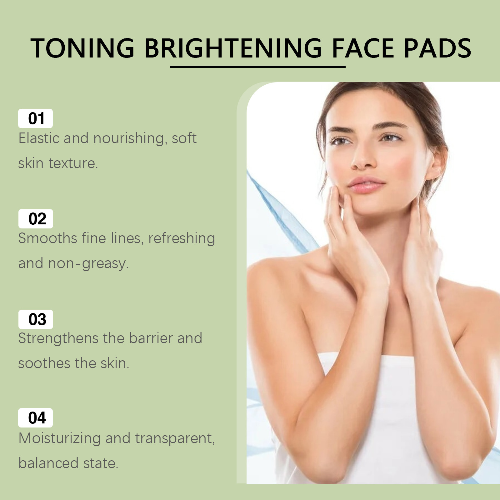 แผ่นสำลีเช็ดหน้าใบบัวบก ลดเลือ - Skincare Exfoliating บทวิจารณ์และราคา